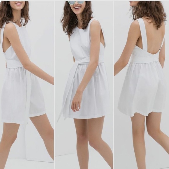 Zara Poplin Dress - Picture 2 of 6